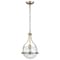 Nuvo Amado 1-Light Pendant 10 in. Vintage Brass Clear Glass 60/7815 - alternate 1